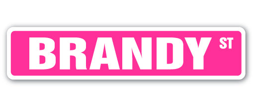 Brandy Street Vinyl Decal Sticker
