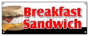 Breakfast Sandwich Banner