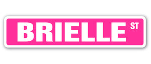 BRIELLE Street Sign