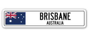 BRISBANE, AUSTRALIA Street Sign