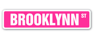 Brooklynn Street Vinyl Decal Sticker
