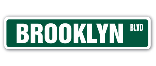 Brooklyn, Ny Street Vinyl Decal Sticker