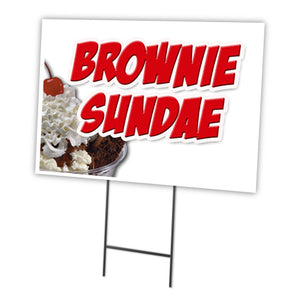 BROWNIE SUNDAE