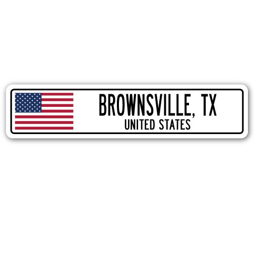BROWNSVILLE, TX, UNITED STATES Street Sign