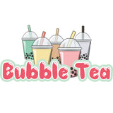 Bubble Tea Die Cut Decal