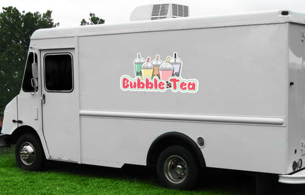 Bubble Tea Die Cut Decal