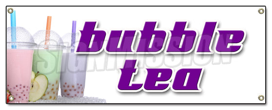 Bubble Tea Banner