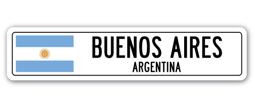 BUENOS AIRES, ARGENTINA Street Sign