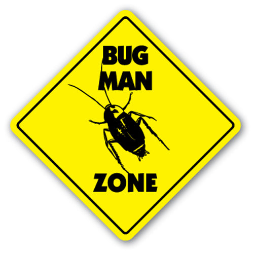 Bug Man Street Vinyl Decal Sticker
