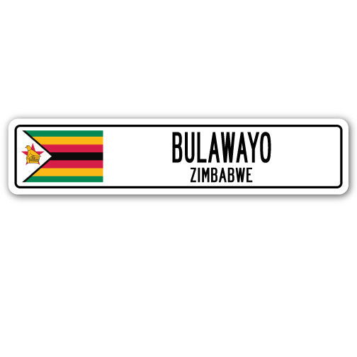 BULAWAYO, ZIMBABWE Street Sign
