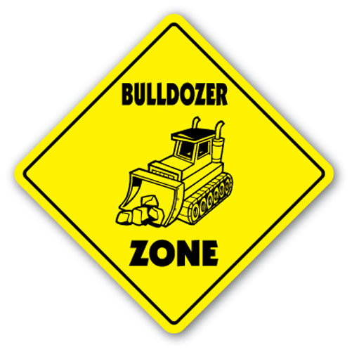 Bulldozer Street Vinyl Decal Sticker