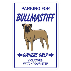 BULLMASTIFF Sign