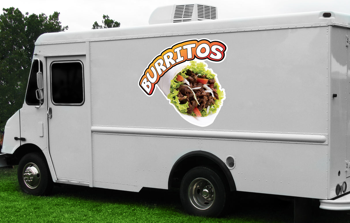 Burritos Die Cut Decal