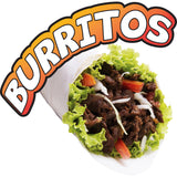 Burritos Die Cut Decal