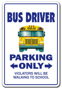 Bus Driver Vinyl Decal Sticker