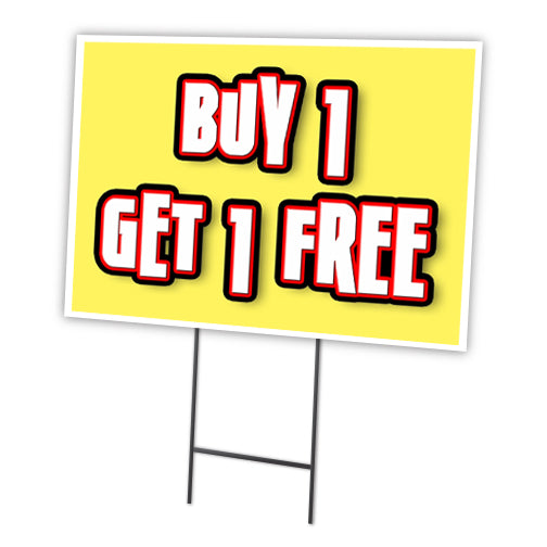 BUY 1 GET 1 FREE