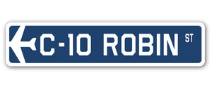 C-10 Robin Street Sign