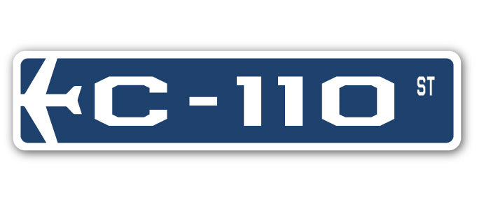 C-110 Street Sign