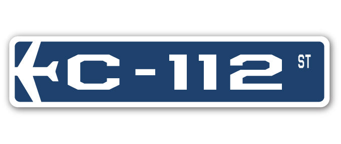 C-112 Street Sign