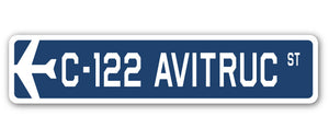 C-122 Avitruc Street Sign