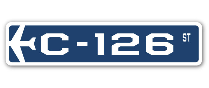 C-126 Street Sign