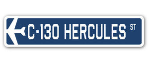 C-130 Hercules Street Vinyl Decal Sticker