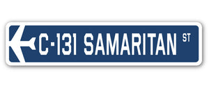 C-131 Samaritan Street Sign