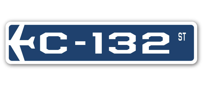 C-132 Street Sign