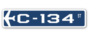 C-134 Street Sign