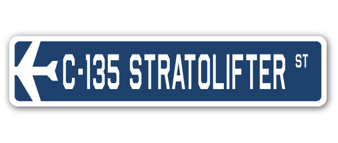 C-135 Stratolifter Street Sign