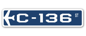 C-136 Street Sign