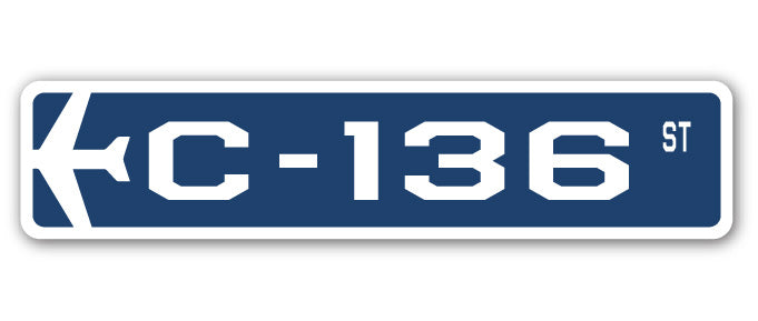 C-136 Street Sign