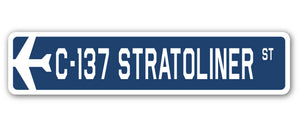 C-137 Stratoliner Street Sign