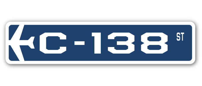 C-138 Street Sign