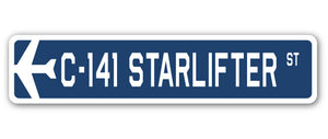 C-141 Starlifter Street Sign