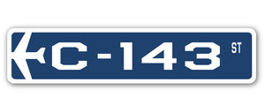 C-143 Street Sign