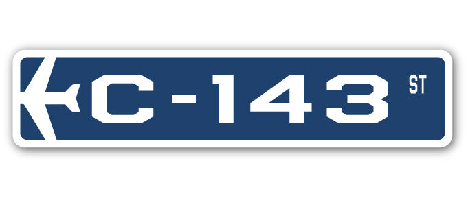 C-143 Street Sign