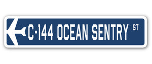 C-144 Ocean Sentry Street Sign