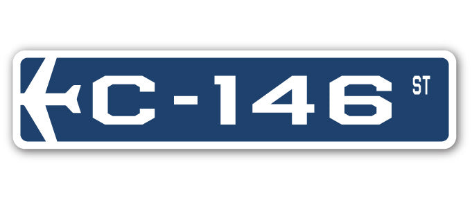 C-146 Street Vinyl Decal Sticker