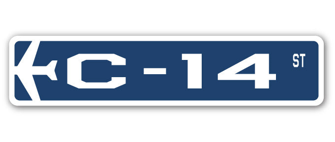 C-14 Street Sign