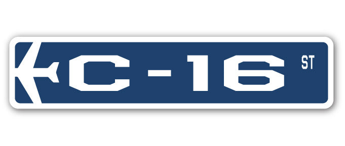 C-16 Street Sign