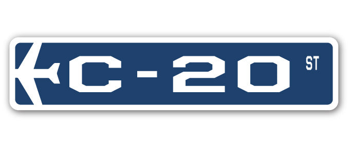 C-20 Street Sign