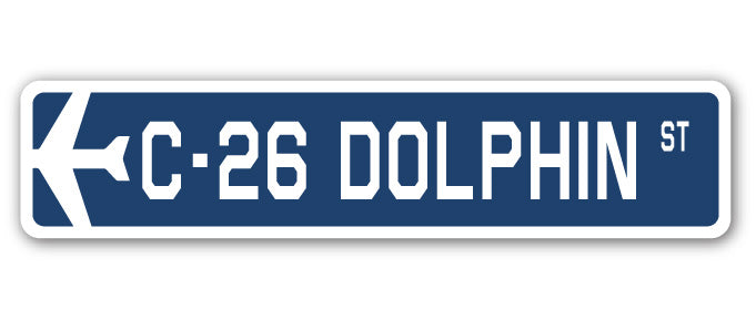 C-26 Dolphin Street Sign