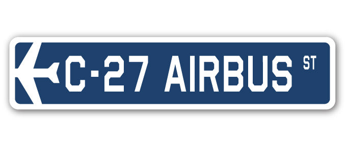 C-27 Airbus Street Sign