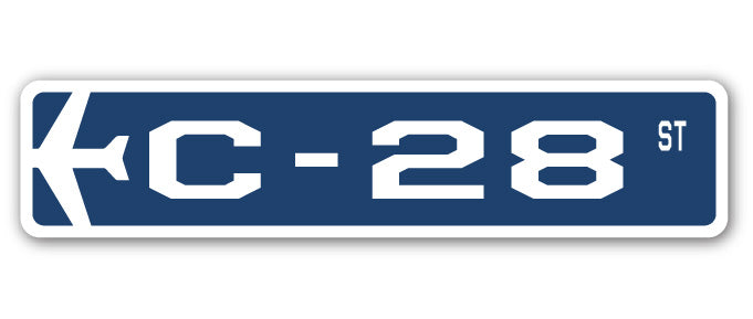 C-28 Street Sign