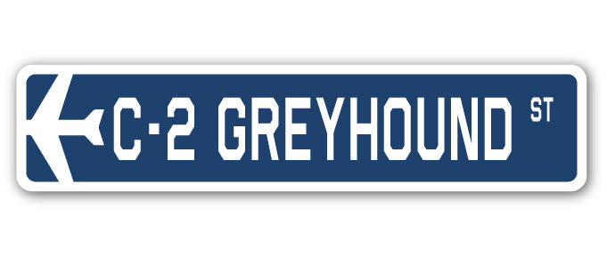 C-2 Greyhound Street Sign