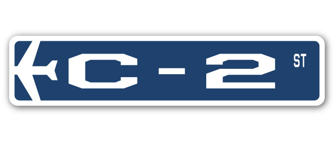 C-2 Street Sign