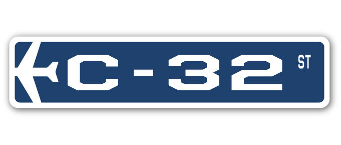 C-32 Street Sign