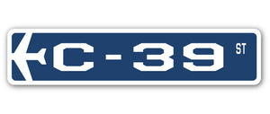 C-39 Street Sign