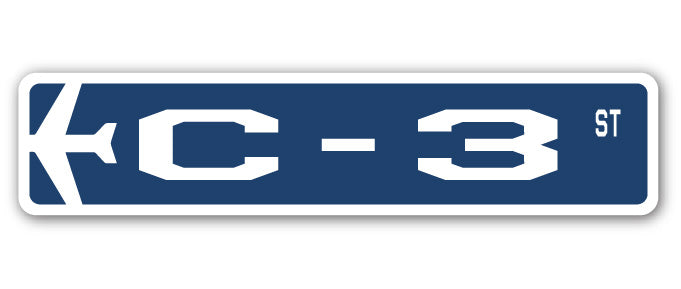 C-3 Street Sign